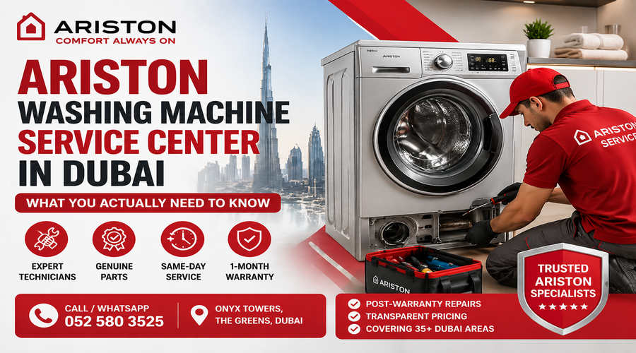 Ariston Washing Machine Service Center in Dubai | What You Actually Need to KnowAriston Washing Machine Service Center in Dubai | What You Actually Need to Know