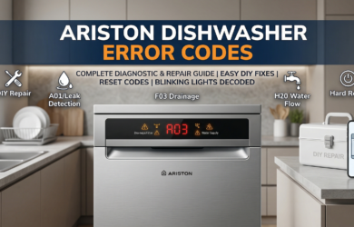 Ariston Dishwasher Error Codes