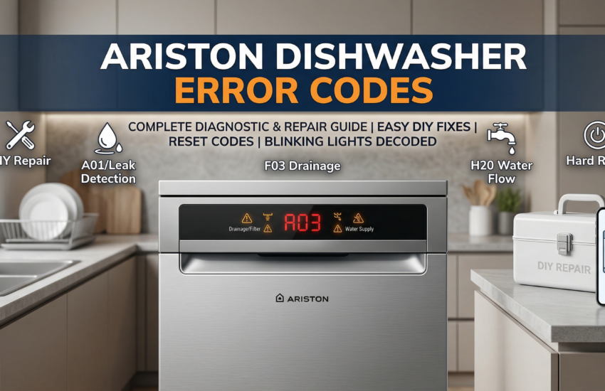 Ariston Dishwasher Error Codes