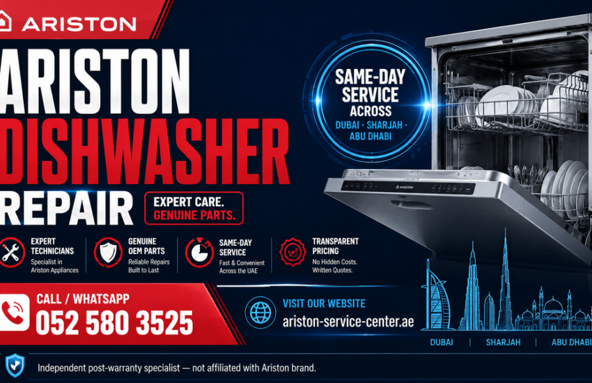 Ariston Dishwasher Repair Dubai